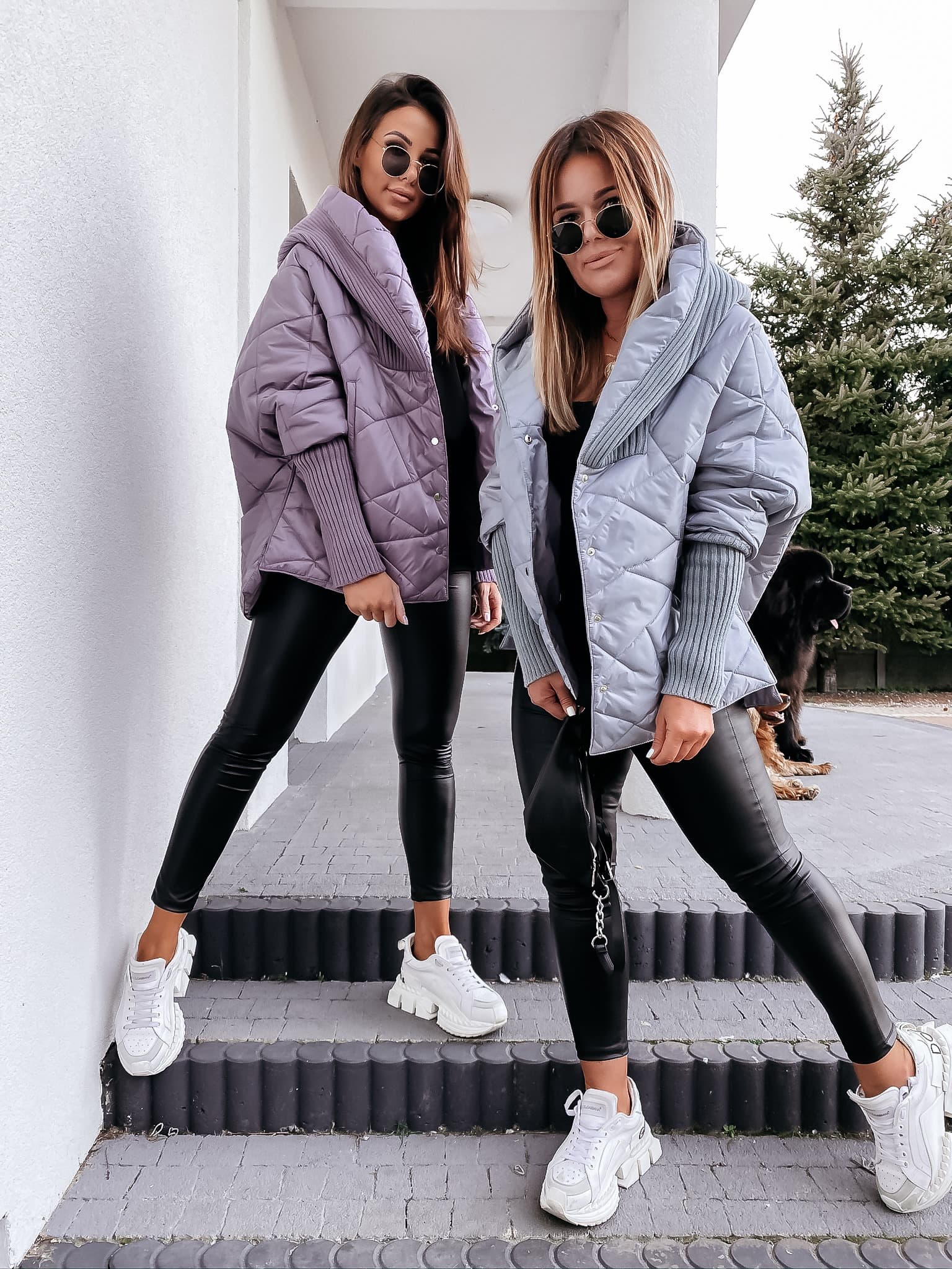 ​​Women’s Diamond Quilted Puffer Jacket – Stylish Short Coat With Zip Closure (Gray, Coffee, Pink, Black, XS-XXXL)​​