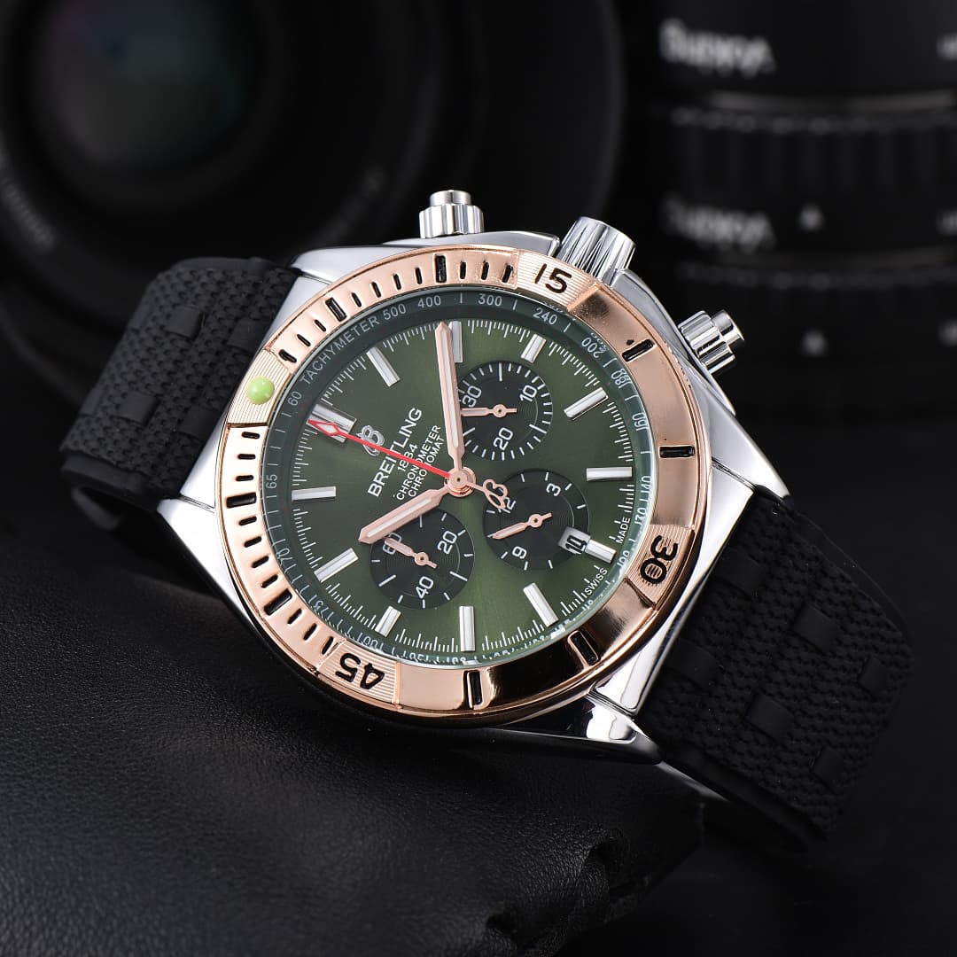 Montre pour homme - Montre décontractée et simple à bracelet en cuir - Montre à quartz professionnelle importée, polyvalente et élégante - Mon