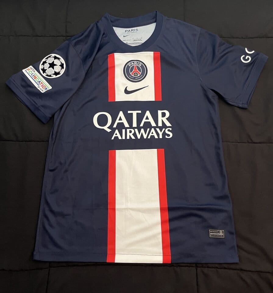 Adult Messi #30 22/23 PSG-UCL Home Jersey Soccer Football Paris Shirt - all size