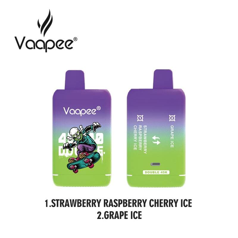 Vaapee Double 45000 Puffs Kit de vape jetable 2 pièces Livraison rapide UE Cigarette électronique