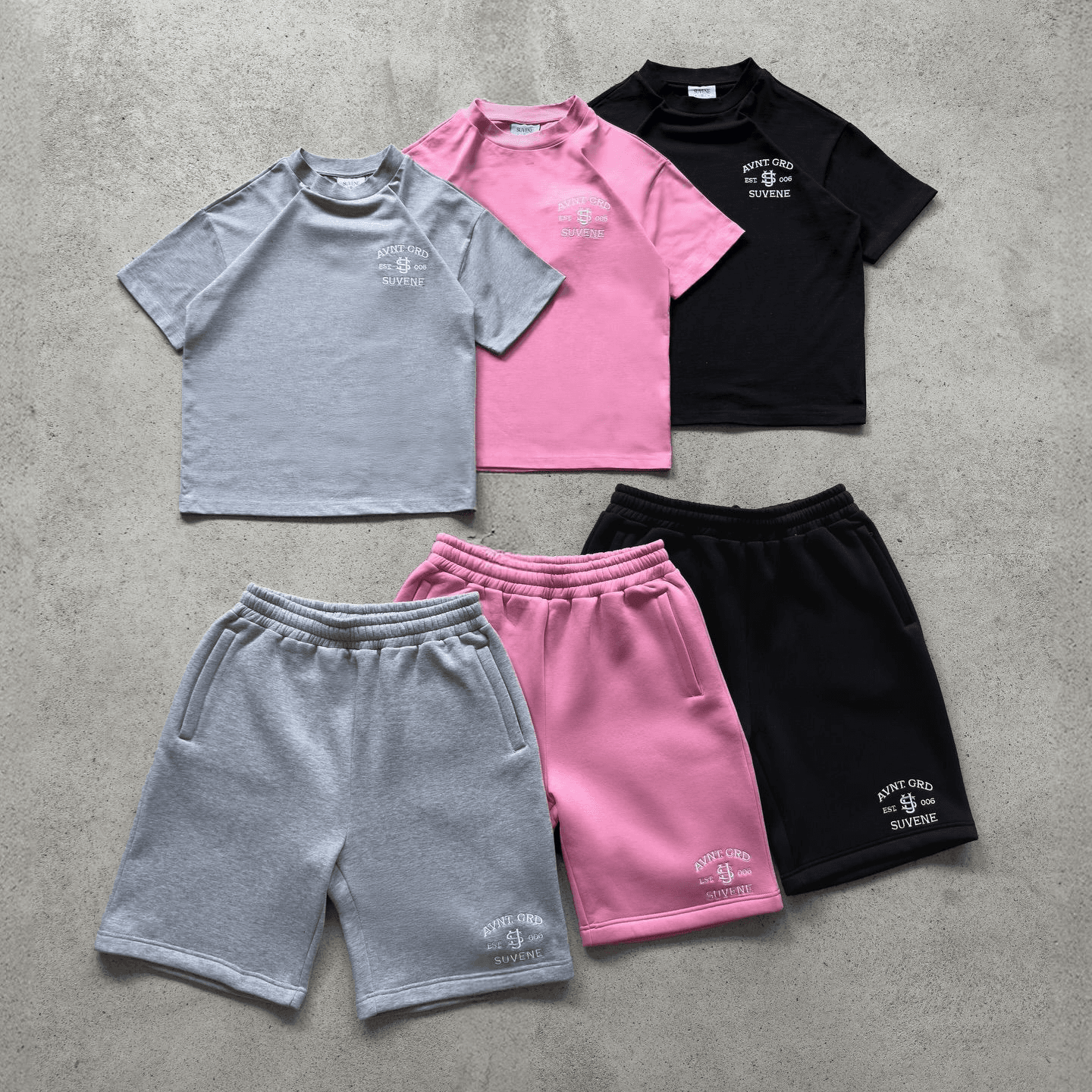 Y2K Streetwear Embroidery Print T-Shirt & Elastic Shorts Set - Trendy Casual Outfit For Teens