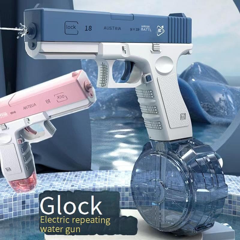 Children's Summer Fully Automatic Burst Charging Space Electric Water Gun Glock Boy Water Toys