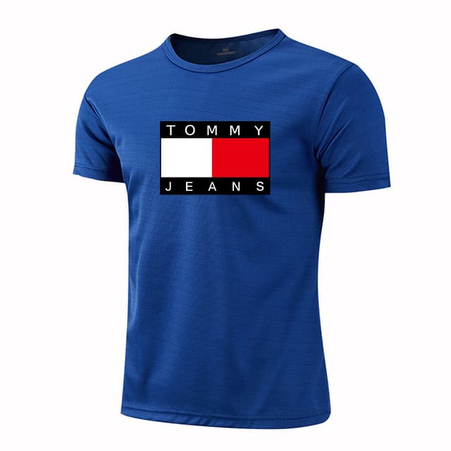 T-shirt à séchage rapide pour homme, vêtement de sport, de course, respirant, court, d'entraînement, noir, 2023