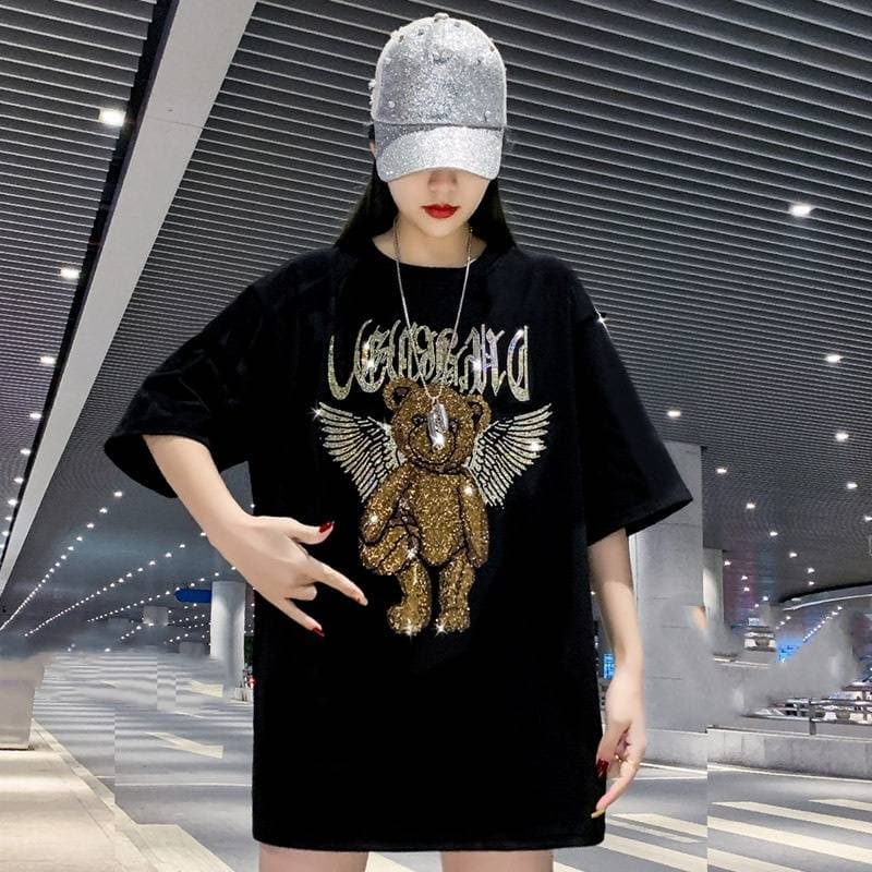 Women's Clothing Combed cotton 200 catties T shirt