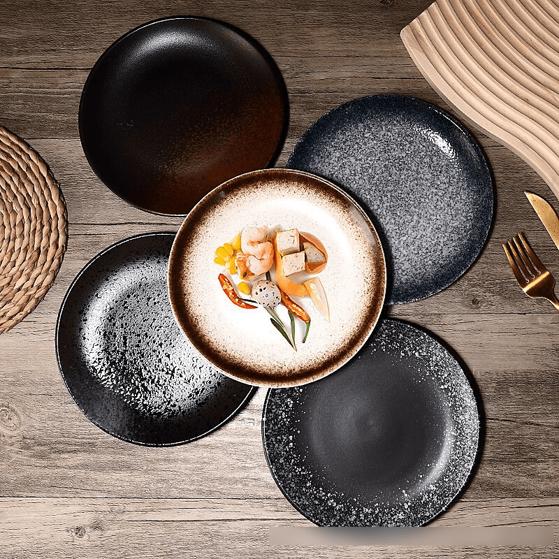 Steak Plate Hotel Restaurant Tableware Plate Bowls And Dishes Ceramic Tableware Creative Dinner Plate Dish Plate Home