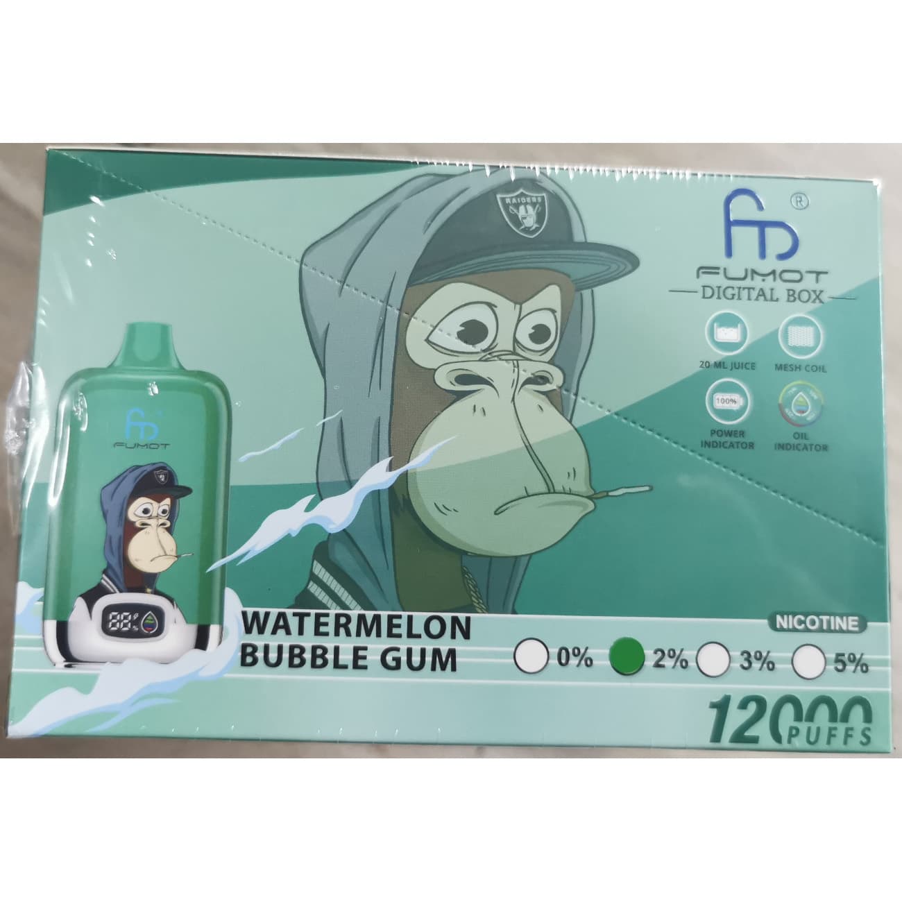 Kit de démarrage de cigarettes électroniques jetables RANDM TORNADO 33 saveurs, 2, 5 ou 10 bouffées, 12 000 bouffées