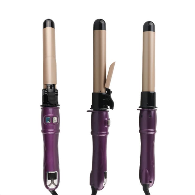 TK Fully Rotating Electric Curling Iron Automatic Non-Damaging To Big Wave Curler Hair Styling Tool
