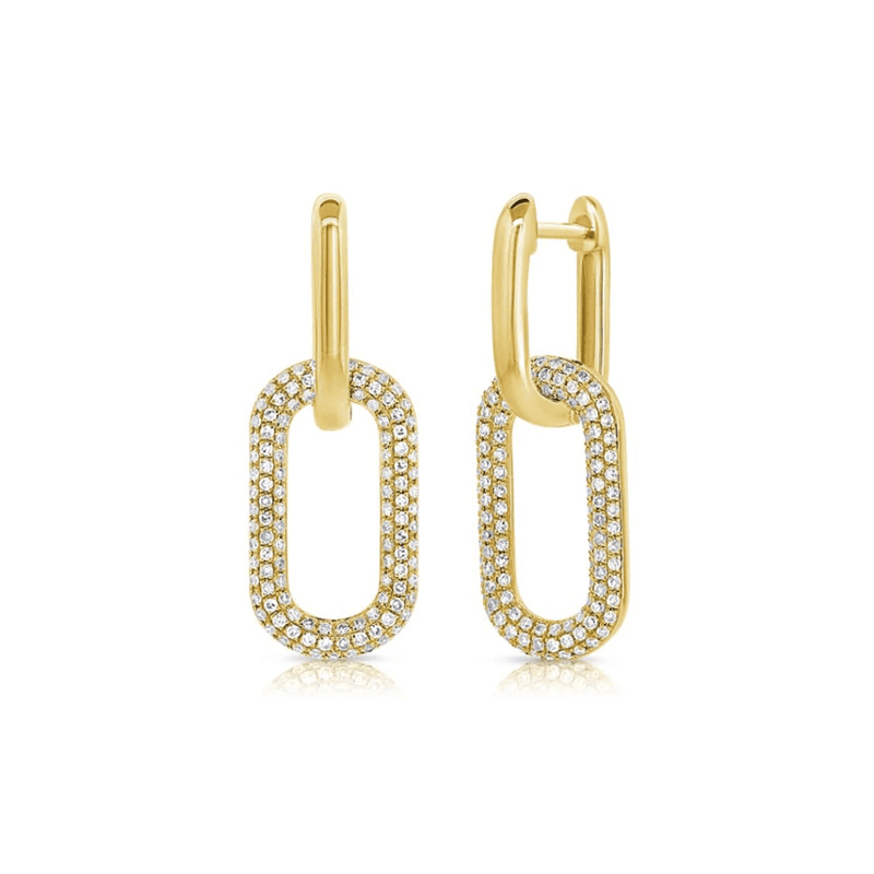 Women's Jewelry Retro Zircon Square Earrings Light Luxury High End Design Sense Fashion Temperament All Match Personality Earrings