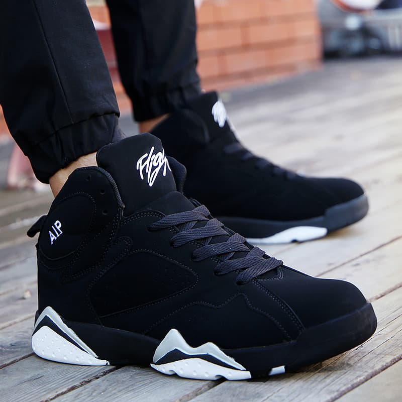 JSLEAP basketball shoes for couples spring new sneakers stylish high-top men's youth casual trendy running shoes men