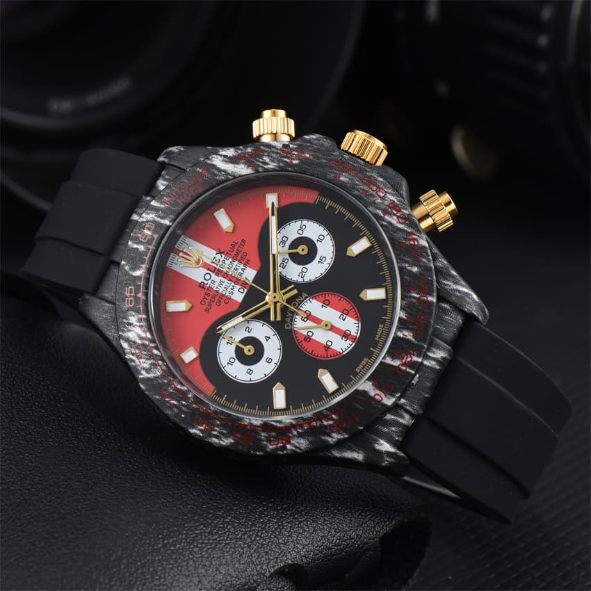 Montre Rolex pour homme, mouvement à quartz, sport, mode, affaires, petit pointeur, travail, 2024