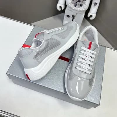 Chaussures de course polyvalentes en cuir verni véritable de haute qualité pour l'été 2025 de la Coupe des Amériques