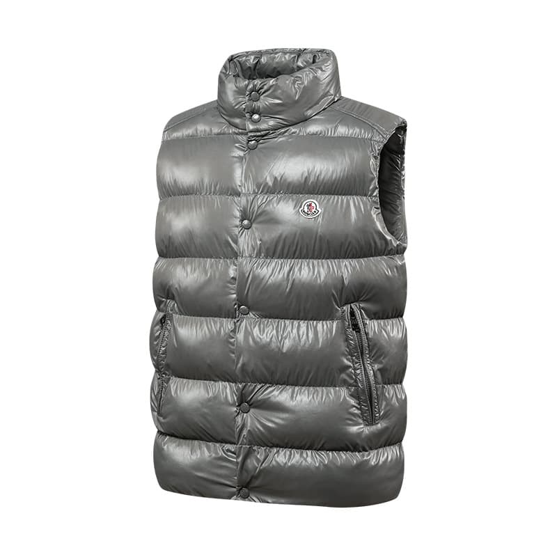 2567#Veste sans manches unisexe haut de gamme Mengjia Cross-border, col montant, idéale pour le printemps et l'automne