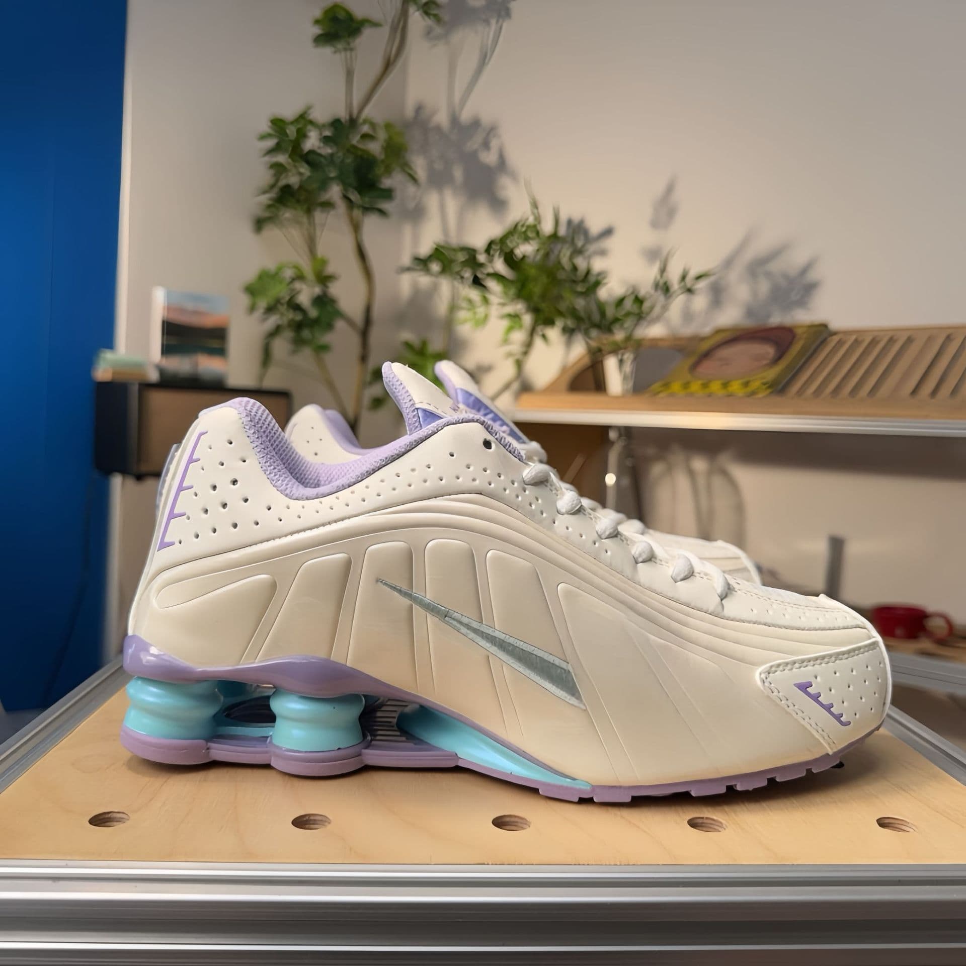 Chaussures de course unisexes SHOX R4 Neymar Collaboration, pointures 36 à 45, pour hommes et femmes, avec coussin d'air coloré.