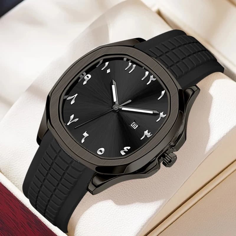 Hot Selling Classic AP Baida Hand Grenade Silicone Strap Waterproof Quartz Arabic Numerals Sports Watch