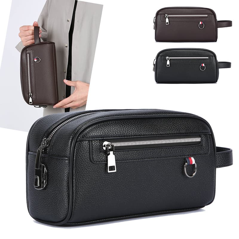 Cross-border Men's Business Clutch With Password Lock, Large-capacity Phone Wallet, Outdoor Travel Storage ,