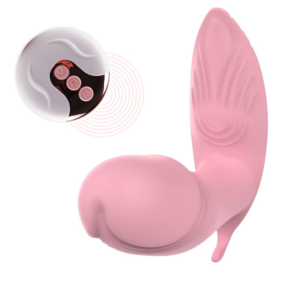 Vibromasseur à télécommande portable chauffant pour femme, point G, clitoris, culotte papillon invisible, œuf vibrant 2024