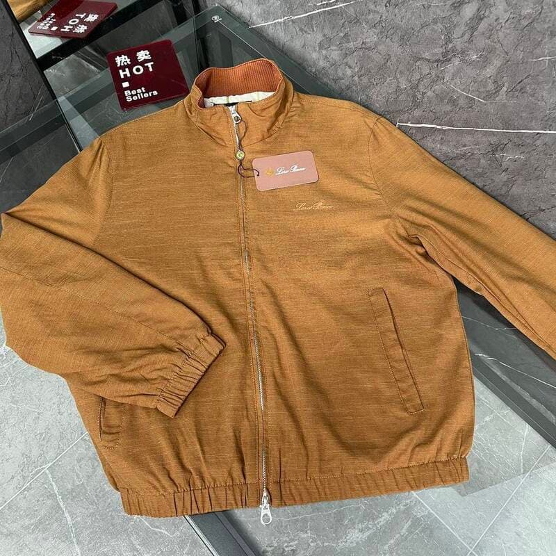 Blouson bomber zippé à col montant uni, logo brodé et poignets élastiques, vêtements d'extérieur pour homme