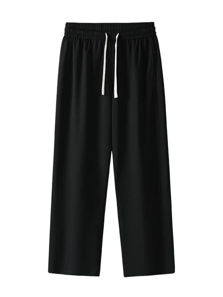 Sommer-Sporthose Für Herren, Leichte Baumwolle, Gerades Bein, Jogginghose Für Herren/Damen, Unisex, Paare, Lockere Passform, Gym-Hose