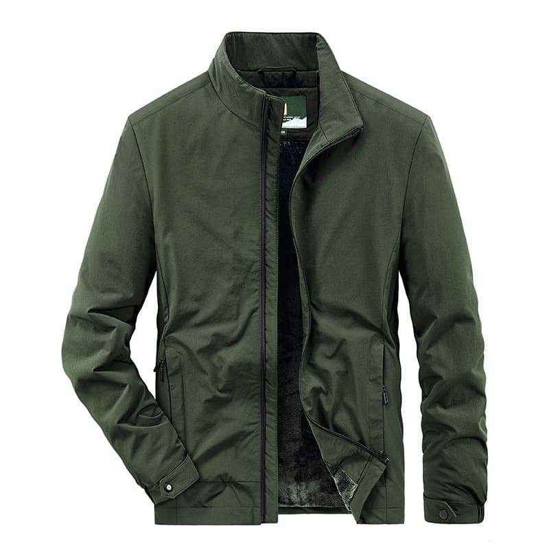 Men's fleece jacket jacket Casual jacket stand-up collar men's coat
