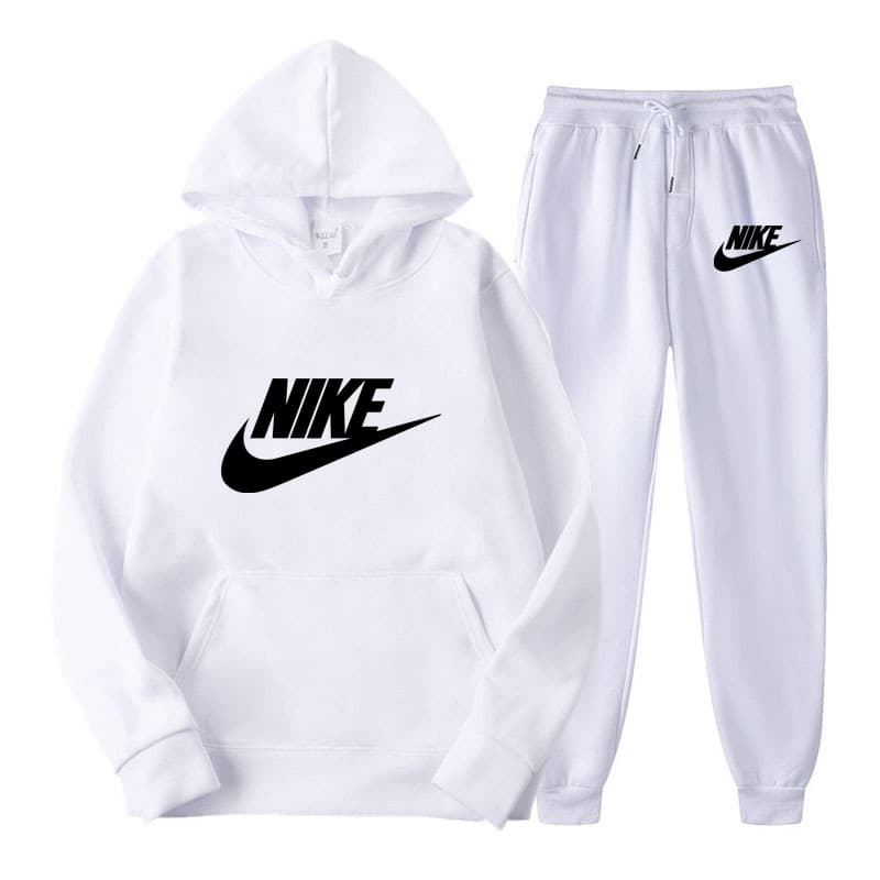 Ensemble de sport décontracté pour hommes et femmes, version coréenne d'automne, ample et à la mode, coupe slim, sweat-shirt à capuche, pantalon