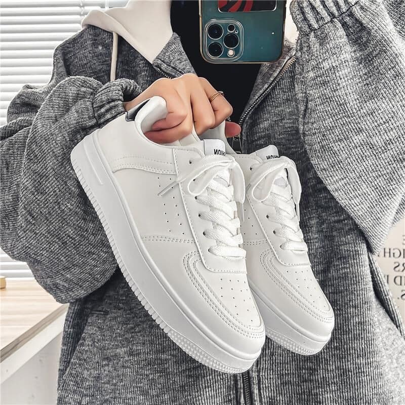 Autumn Plus Size Casual White Sneakers Men's Sneakers Everyday Casual Versatile Men's Shoes Youth Sneakers