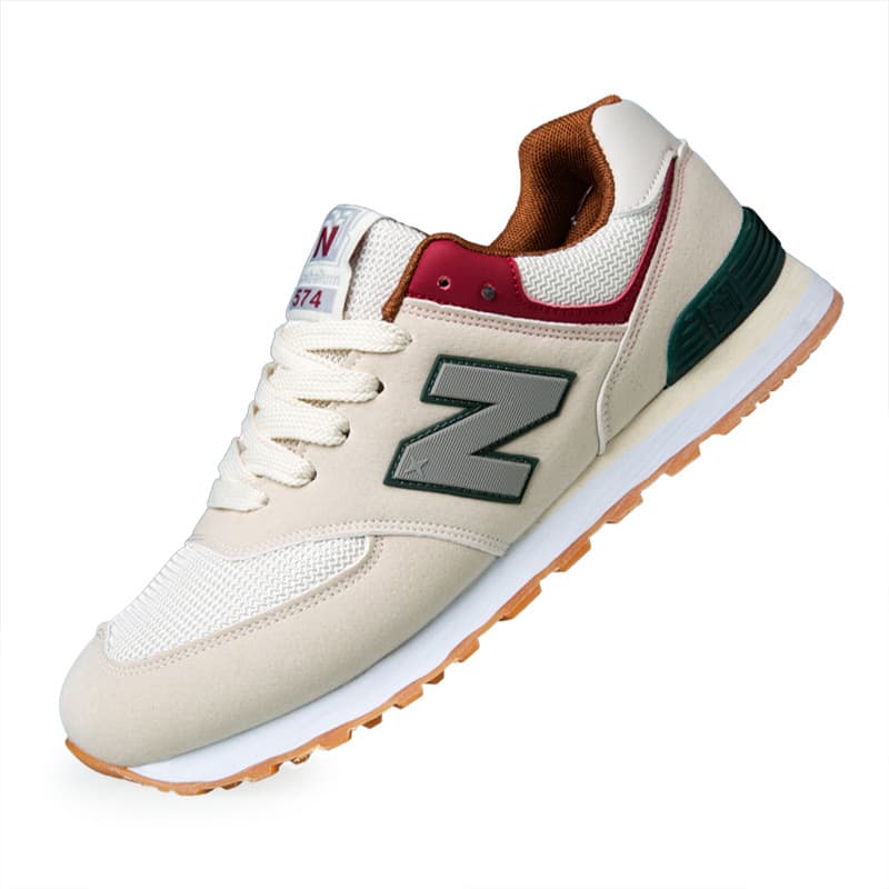 Nouveau modèle 574 Couple Casual Live Fashion Trend N-Word Sports Chaussures de course 2025
