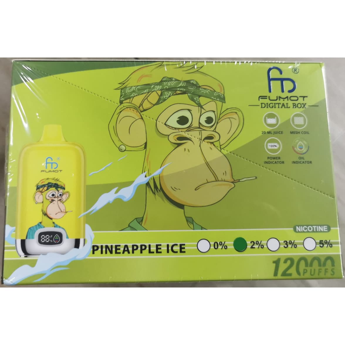 Kit de démarrage de cigarettes électroniques jetables RANDM TORNADO 33 saveurs, 2, 5 ou 10 bouffées, 12 000 bouffées