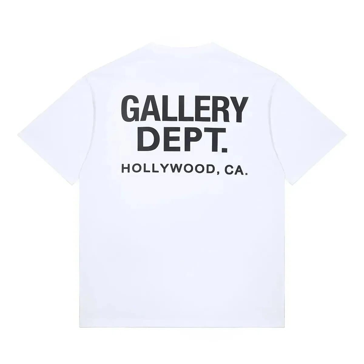 Galerie Dept imprimé hommes T-Shirts décontracté rue col rond mode t-shirt vêtements femmes t-shirt femme Y2K été marque hauts