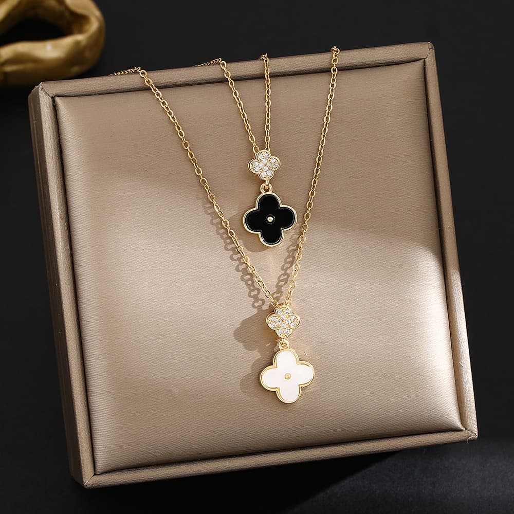 Women's accessories Diamond set simple temperament design sense trend necklace