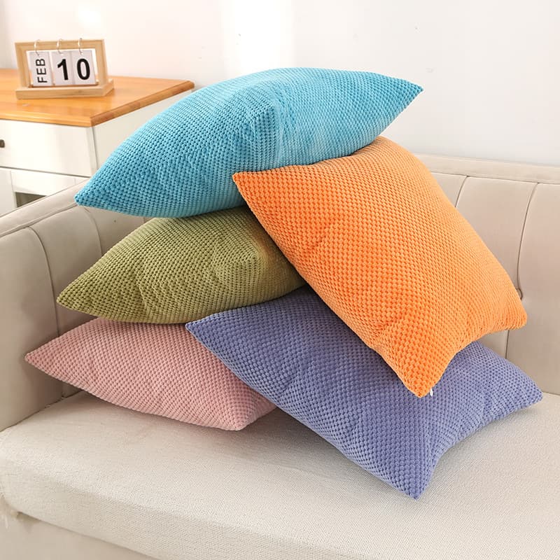 Housse de coussin à pois 3D (12 couleurs)