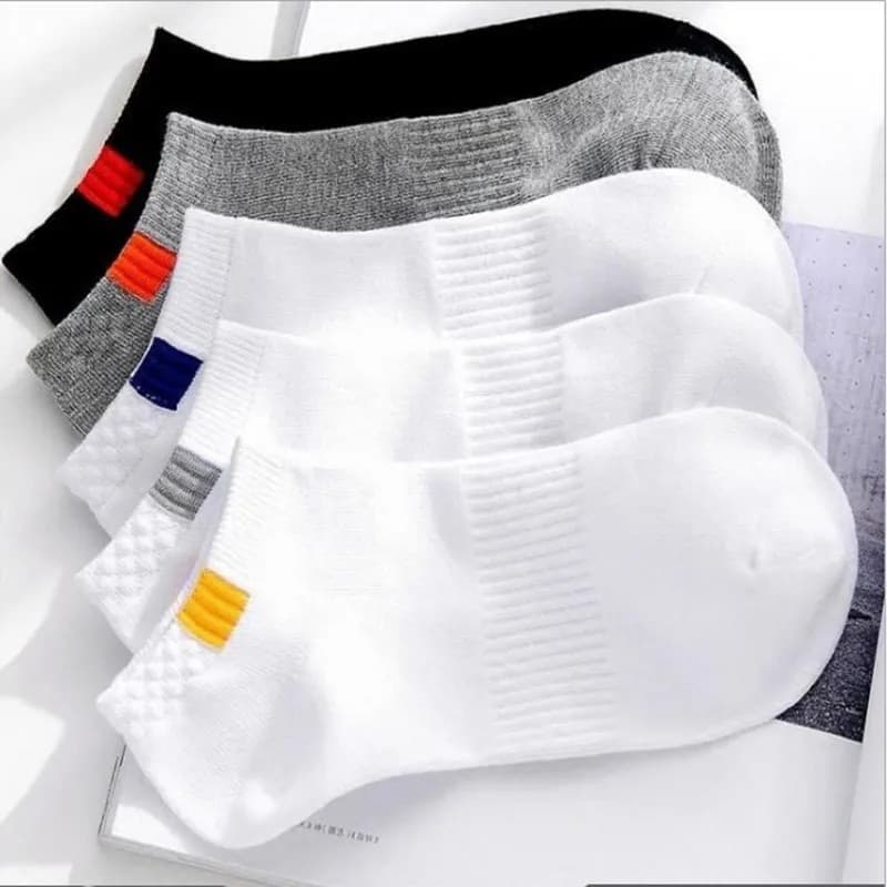 10pieces=5pair/lot Summer Cotton Short Fashion Breathable Man Boat Comfortable Casual Socks Male White Hot