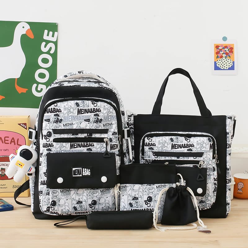 Kids & Baby's Bags all match personality graffiti niche backpack junior high school high school primary school students large capacity backpack