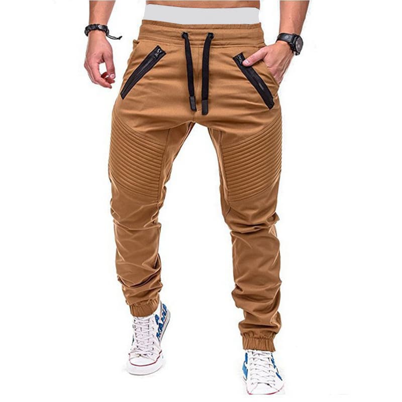 Men's Clothing Casual Pants Elasticated Waist Work Attire Foot Pants Men's Pants