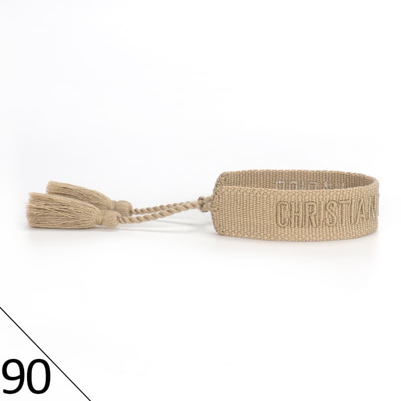 Bracelet unisexe tendance avec lettres tressées
