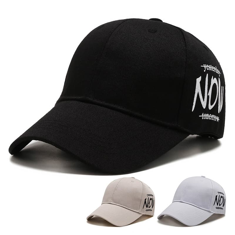 Hats Fmal Summr Koran Fashion Brand Duck Tongu Hats Mal Casual Print NOW Sun hat Coupl ins Styl Basball cap