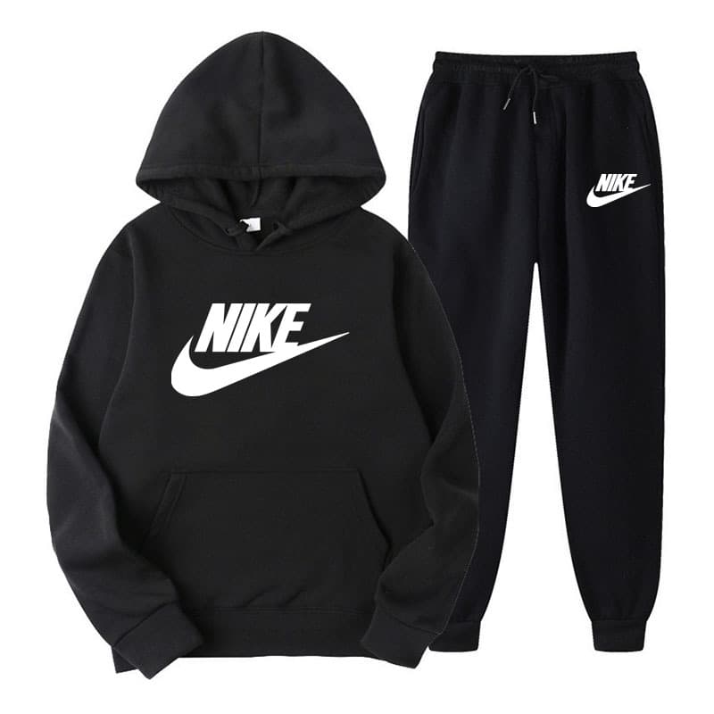 Ensemble de sport décontracté pour hommes et femmes, version coréenne d'automne, ample et à la mode, coupe slim, sweat-shirt à capuche, pantalon