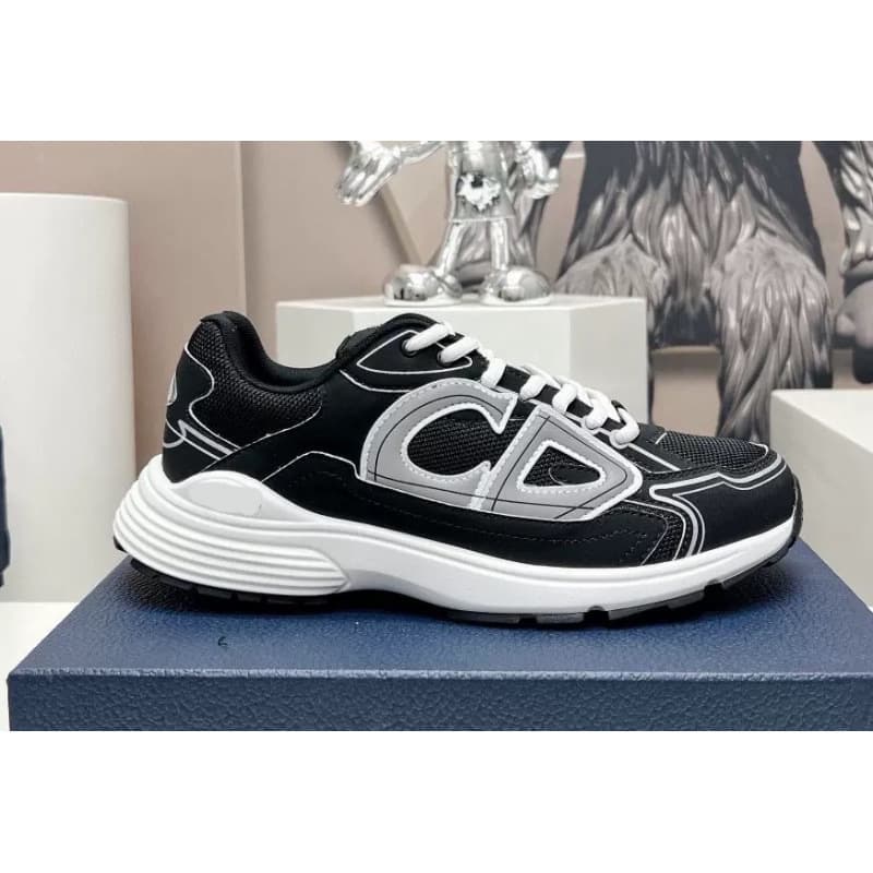 DIOR B22 Nouveau modèle européen D-Brand Sports Casual Semelle épaisse Mode Rétro Respirante Chaussures de papa rehaussantes pour hommes et