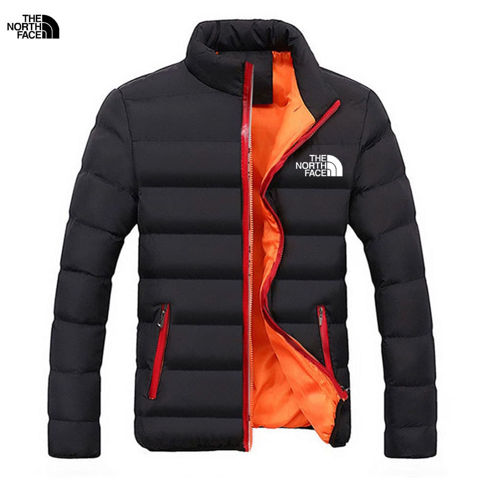 Manteaux en coton décontractés pour hommes d'hiver Manteaux en coton à col montant à la mode en stock