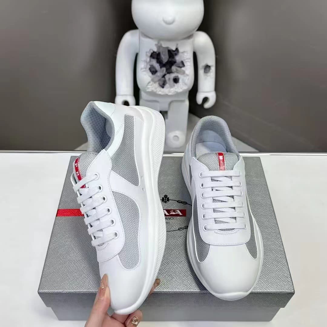 Chaussures de sport décontractées pour homme en cuir véritable noir de marque P, pointure 25, baskets de mode haut de gamme, nouveau modèle, gran