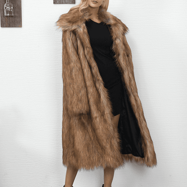 Women's Fashion Fur Coat Fox Fur Fur Coat