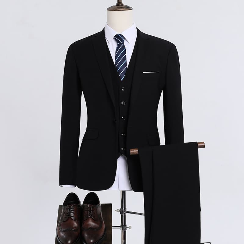 Men's Clothing Suits, Korean Version For Work, Korean Version, Slim Suits, Group Suits, Groomsmen Suits, Business Formal Wear, Autumn And Winter