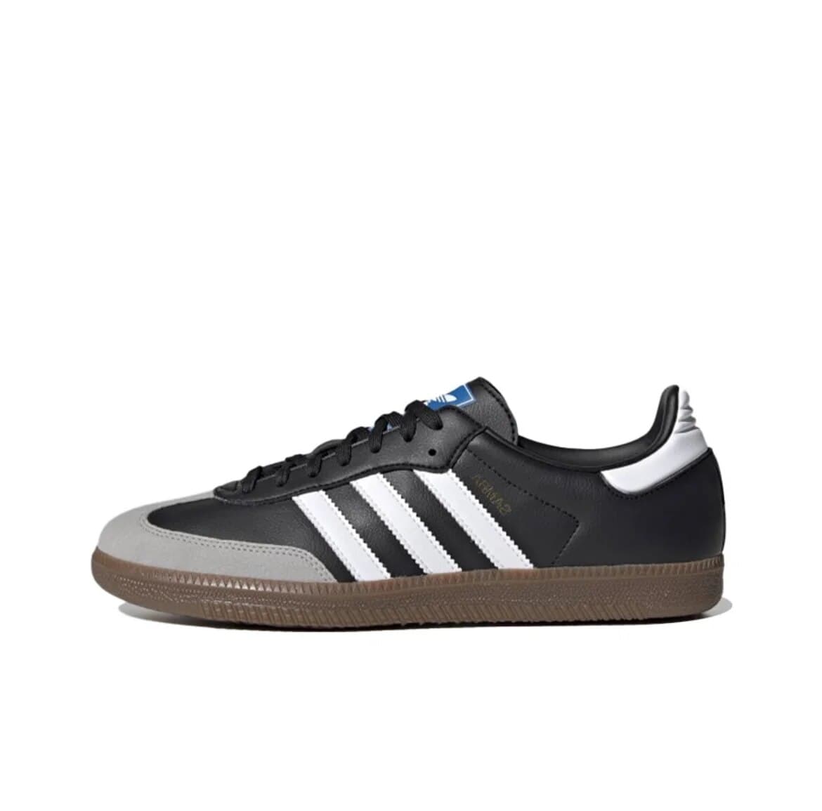 Chaussures d'entraînement allemandes Samba Casual Low Cut Bleu BLANC BLEU