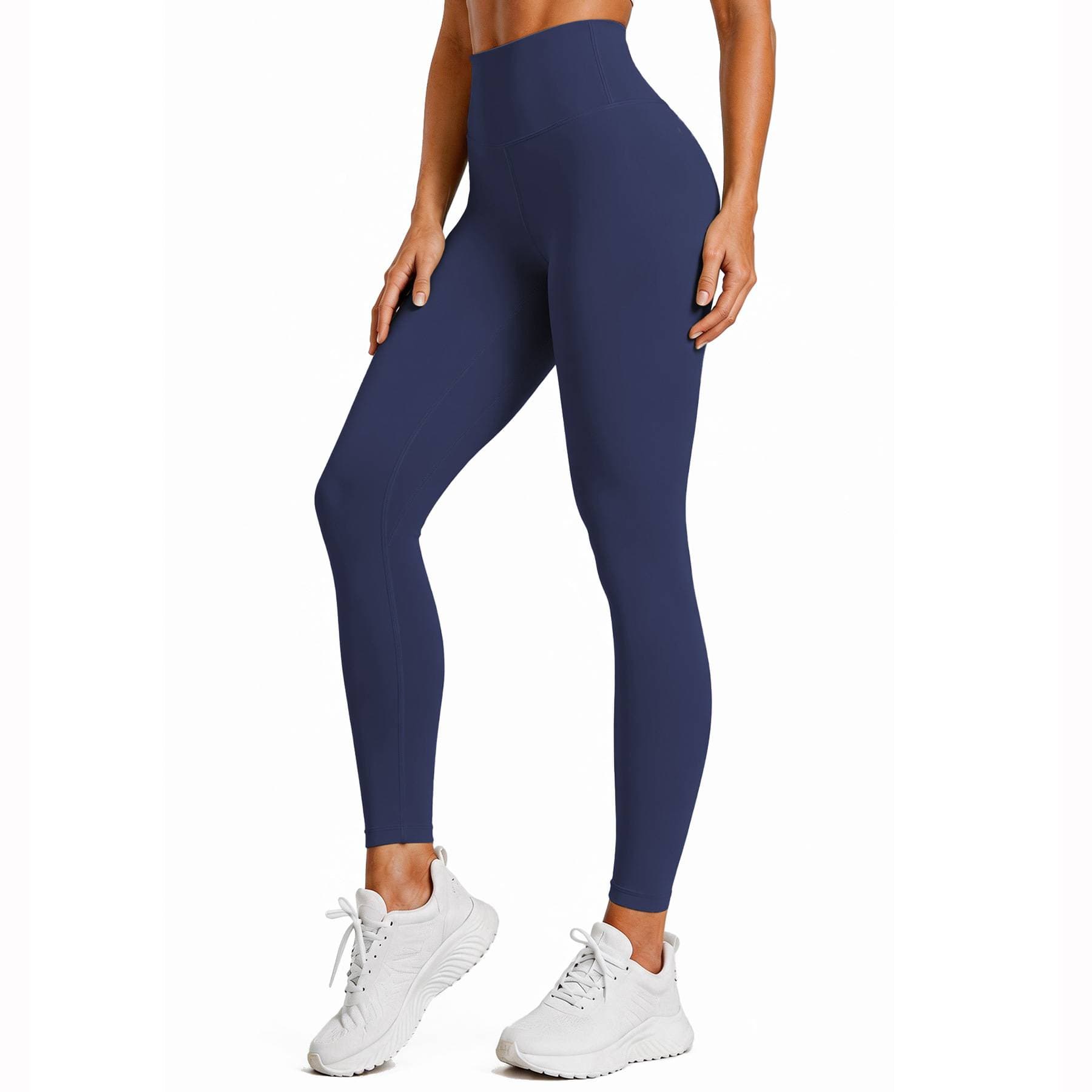 Leggings de course de yoga de sports de loisirs de haute élasticité de taille haute