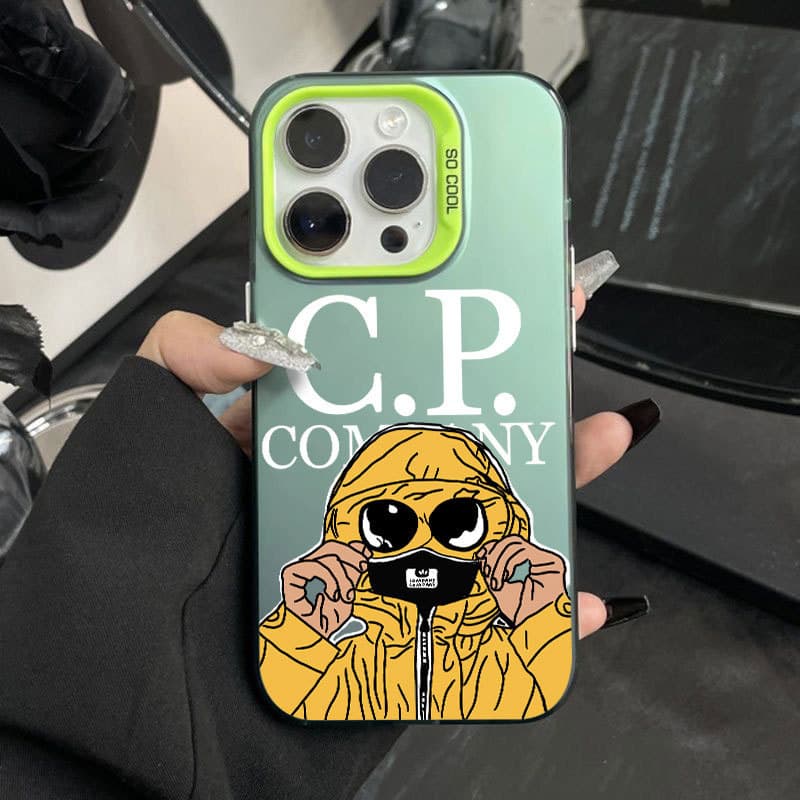 Coque de téléphone portable tendance pour iPhone 15/14/13, motif laser