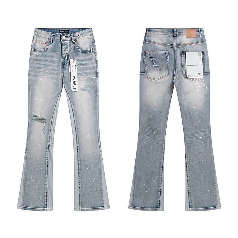 Pantalon en jean délavé, coupe slim, style rétro décontracté et tendance 2025 pour homme.
