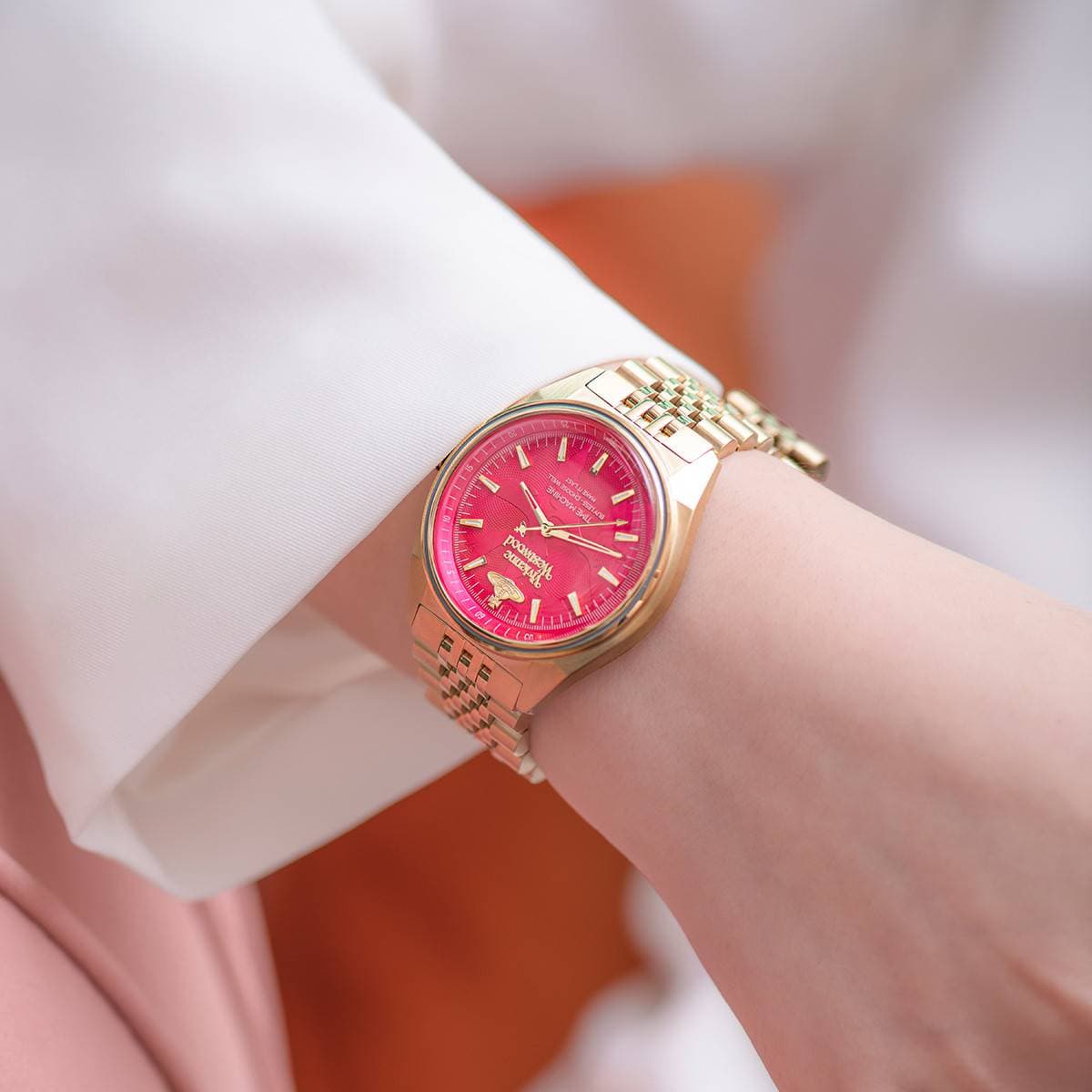 【Dragon Fruit Dial】 Empress Dowager Viviann Quartz Watch For Women - A Festive Gift