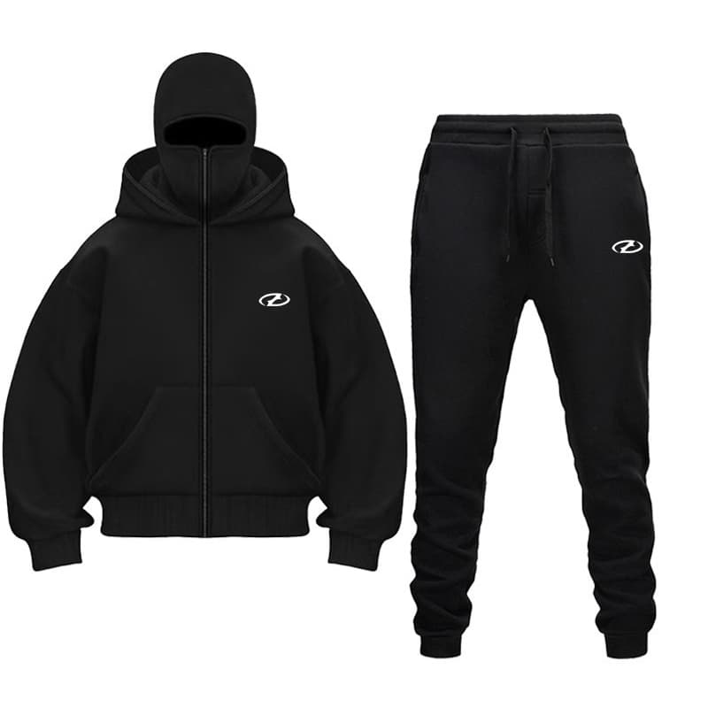 New Double Hat Spring Autumn Winter Ins Hooded Sweatshirt Suit Men And Women Double Hat Couple Sweatshirt