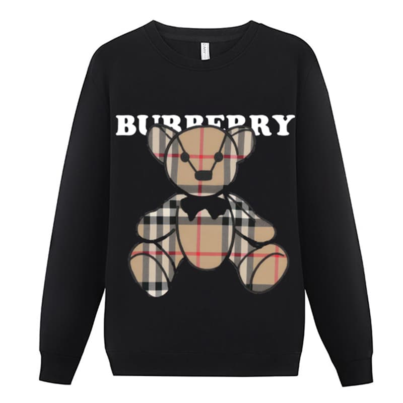 17 Style Burber Nouveau Sweat à capuche imprimé Tendance Sweat à capuche décontracté polyvalent pour hommes