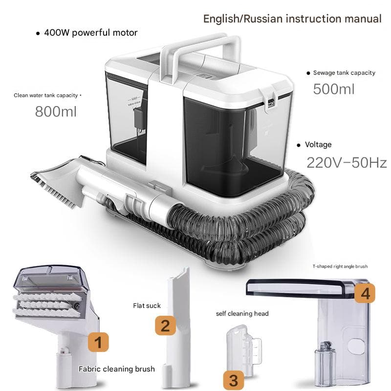 DaVKing Fabric Sofa Cleaning Machine Cleaning Machine Household Carpet Curtain Vacuum Cleaner