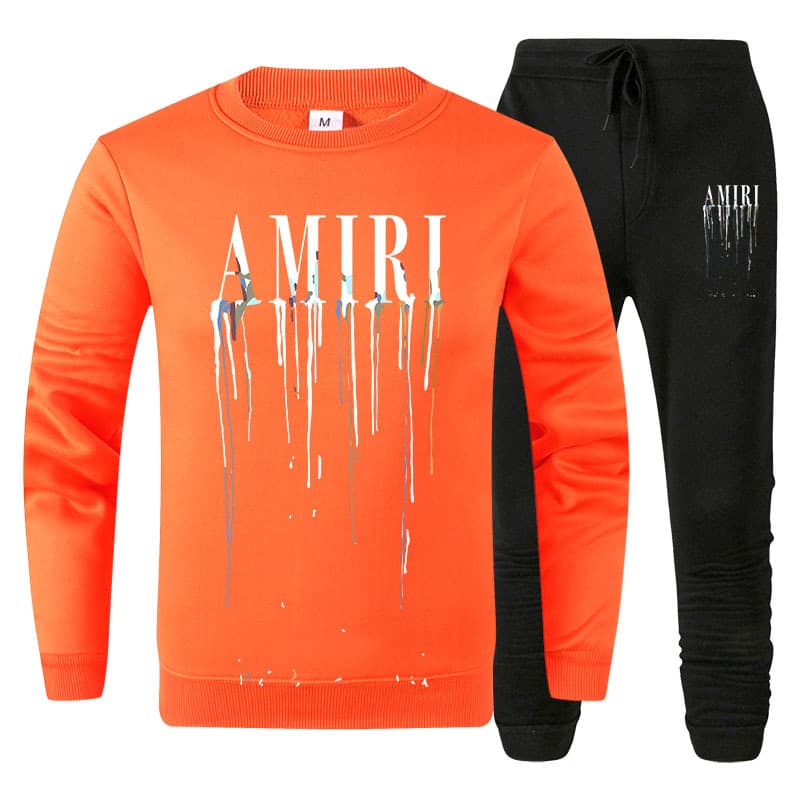 Ensemble pull col rond automne/hiver, nouvelle marque de mode, imprimé, décontracté, ample
